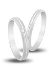 Wedding Rings in 9ct White Gold