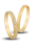 Wedding Rings in 9ct Yellow Gold