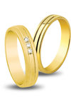 Wedding Rings in 9ct Yellow Gold