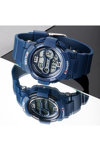 SECTOR EXPANDER-16 Dual Time Chronograph Blue Plastic Strap