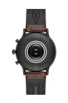 FOSSIL The Carlyle HR Brown Leather Strap