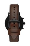 FOSSIL The Carlyle HR Brown Leather Strap