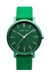 BERING Aurora Green Silicone Strap