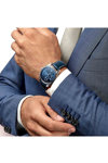 LONGINES Master Collection Automatic Chronograph Blue Leather Strap