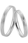 Wedding Rings in 8ct White Gold Breuning