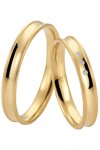 Wedding Rings in 8ct Gold Breuning