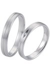 Wedding Rings in 8ct White Gold Breuning