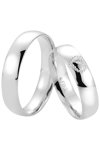 Wedding Rings in 8ct White Gold Breuning