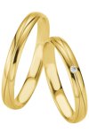 Wedding rings in 8ct Gold Breuning