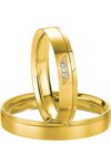 Wedding rings in 8ct Gold Breuning