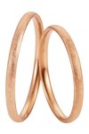 Wedding rings in 8ct Rose Gold Breuning