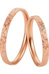 Wedding rings in 8ct Rose Gold Breuning