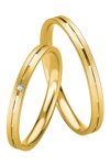 Wedding rings in 8ct Gold Breuning