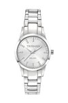 TRUSSARDI T-Bent Crystals Silver Stainless Steel Bracelet