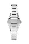 TRUSSARDI T-Bent Crystals Silver Stainless Steel Bracelet