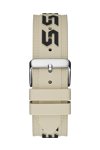 GUESS Charge Chronograph Beige Rubber Strap