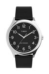 TIMEX Easy Reader Black Leather Strap