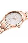 TRUSSARDI T-Bent Rose Gold Metallic Bracelet