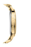 TRUSSARDI T-Couple Dual Time Gold Metallic Bracelet