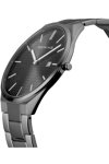 BERING Ultra Slim Grey Stainless Steel Bracelet