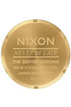 NIXON Sentry Chronograph Gold Stainless Steel Bracelet