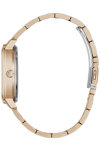 GUESS Quattro Crystals Rose Gold Stainless Steel Bracelet