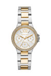 Michael KORS Camille Crystals Two Tone Stainless Steel Bracelet