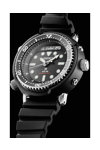 SEIKO Prospex Divers Solar Solar Chronograph Black Silicone Strap