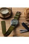 SEIKO 5 Sports Automatic Green Synthetic Strap