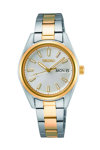 SEIKO Essential Time Two Tone Stainless Steel Bracelet