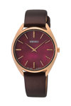 SEIKO Conceptual Series Brown Leather Strap