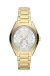 ARMANI EXCHANGE Giacomo Crystals Gold Stainless Steel Bracelet