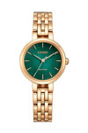 CITIZEN Eco-Drive Dress Rose Gold Stainless Steel Bracelet