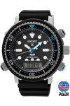 SEIKO Prospex Arnie Divers Solar PADI Black Rubber Strap