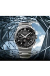 SEIKO Astron Solar Dual Time Silver Stainless Steel Bracelet