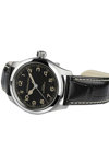 HAMILTON Khaki Field Murph Automatic Black Leather Strap