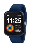 SECTOR S03 Smartwatch Blue Silicone Strap