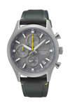 SEIKO Urban Sports Chronograph Grey Synthetic Strap