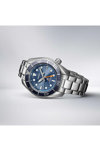 SEIKO Prospex Sumo Divers Solar GMT Silver Stainless Steel Bracelet