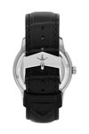 LUCIEN ROCHAT Iconic Automatic Black Leather Bracelet