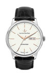 LUCIEN ROCHAT Iconic Automatic Black Leather Bracelet