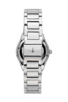 LUCIEN ROCHAT Avenue Diamonds Silver Stainless Steel Bracelet