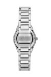 LUCIEN ROCHAT Avenue Diamonds Silver Stainless Steel Bracelet