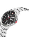 SWISS MILITARY HANOWA Puma Silver Stainless Steel Bracelet