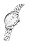 LUCIEN ROCHAT Charme Diamonds Silver Stainless Steel Bracelet