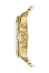 DIESEL Spiked Chronograph Gold Stainless Steel Bracelet