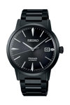 SEIKO Presage Automatic Black Stainless Steel Bracelet