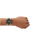 DIESEL Spiked Chronograph Two Tone Stainless Steel Bracelet