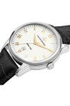 LUCIEN ROCHAT Iconic Black Leather Strap