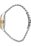 LUCIEN ROCHAT Madame Diamonds Two Tone Stainless Steel Bracelet